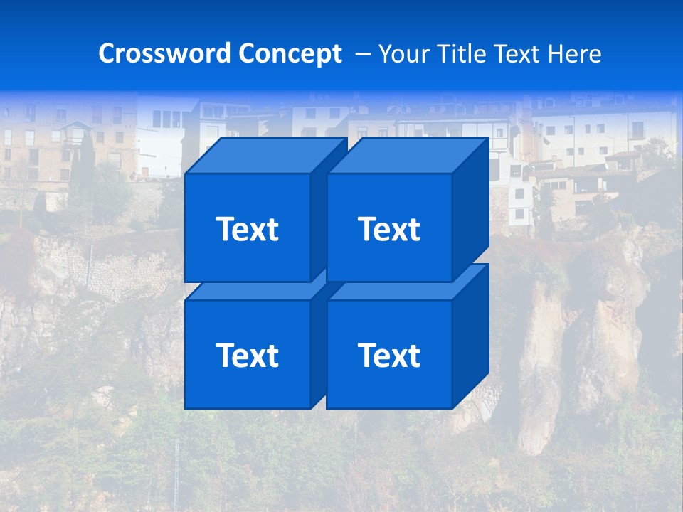 Panoramic Monument Landscape PowerPoint Template