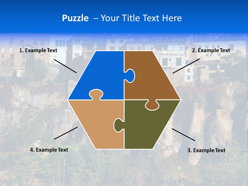Panoramic Monument Landscape PowerPoint Template