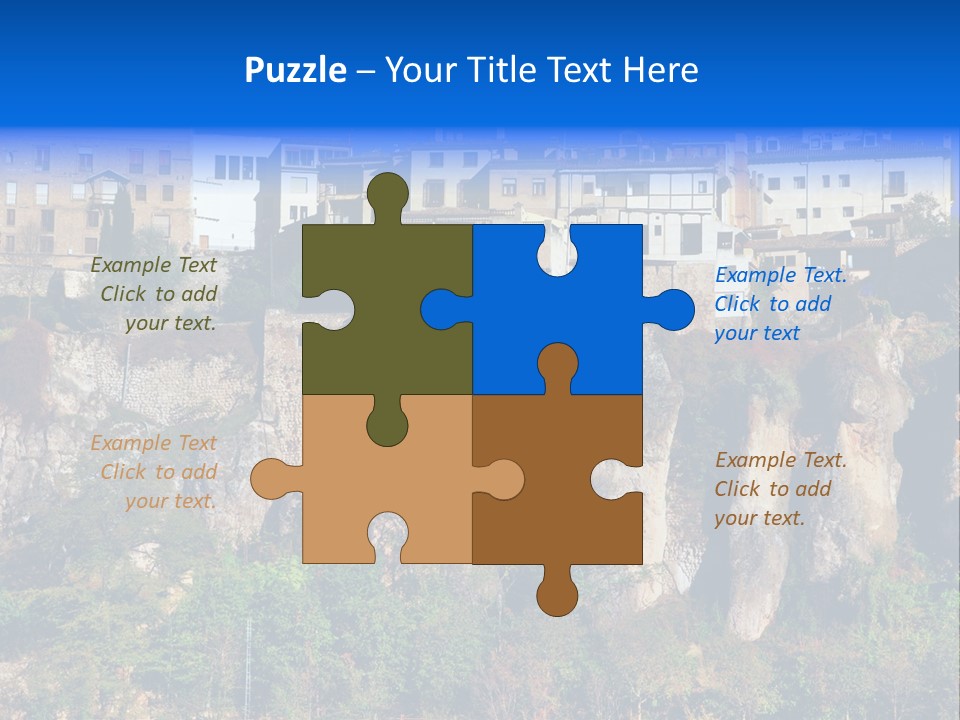 Panoramic Monument Landscape PowerPoint Template