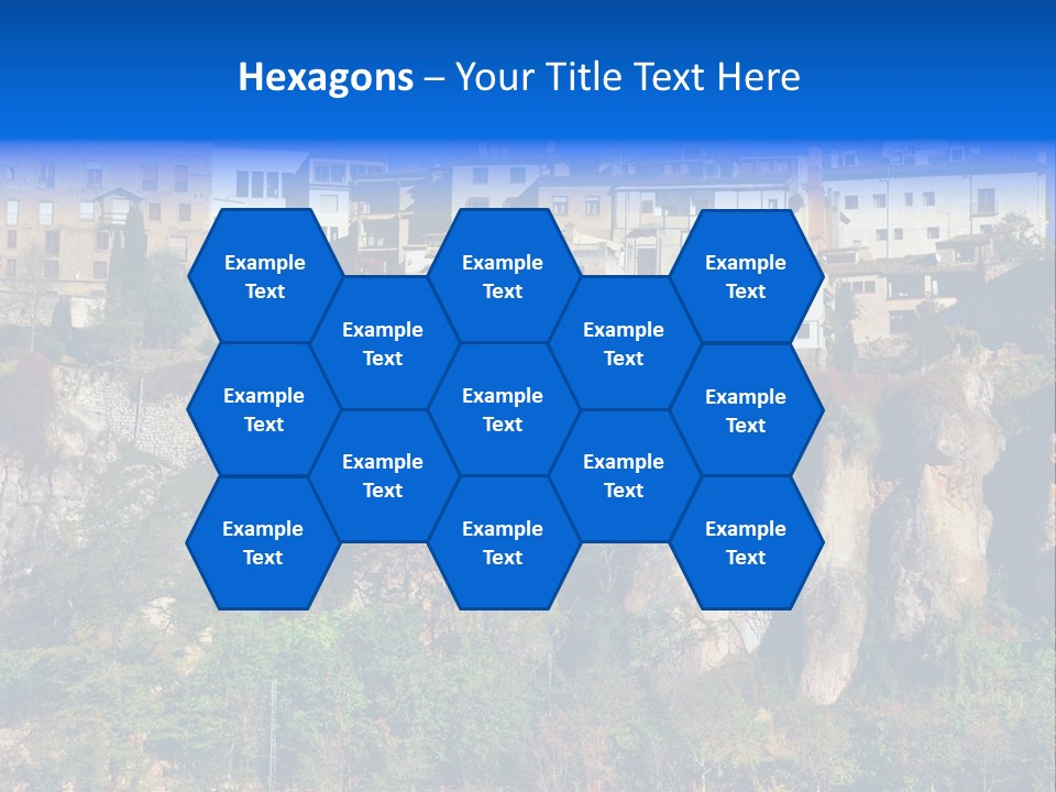 Panoramic Monument Landscape PowerPoint Template