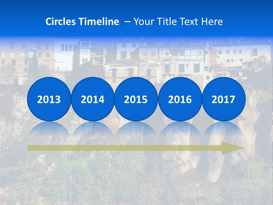 Panoramic Monument Landscape PowerPoint Template