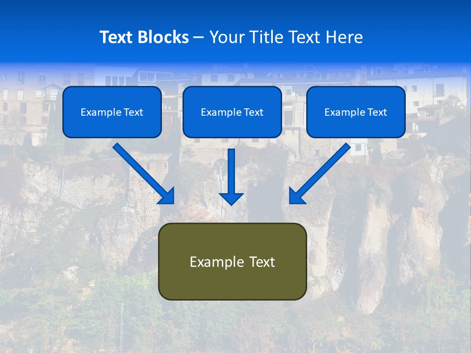 Panoramic Monument Landscape PowerPoint Template