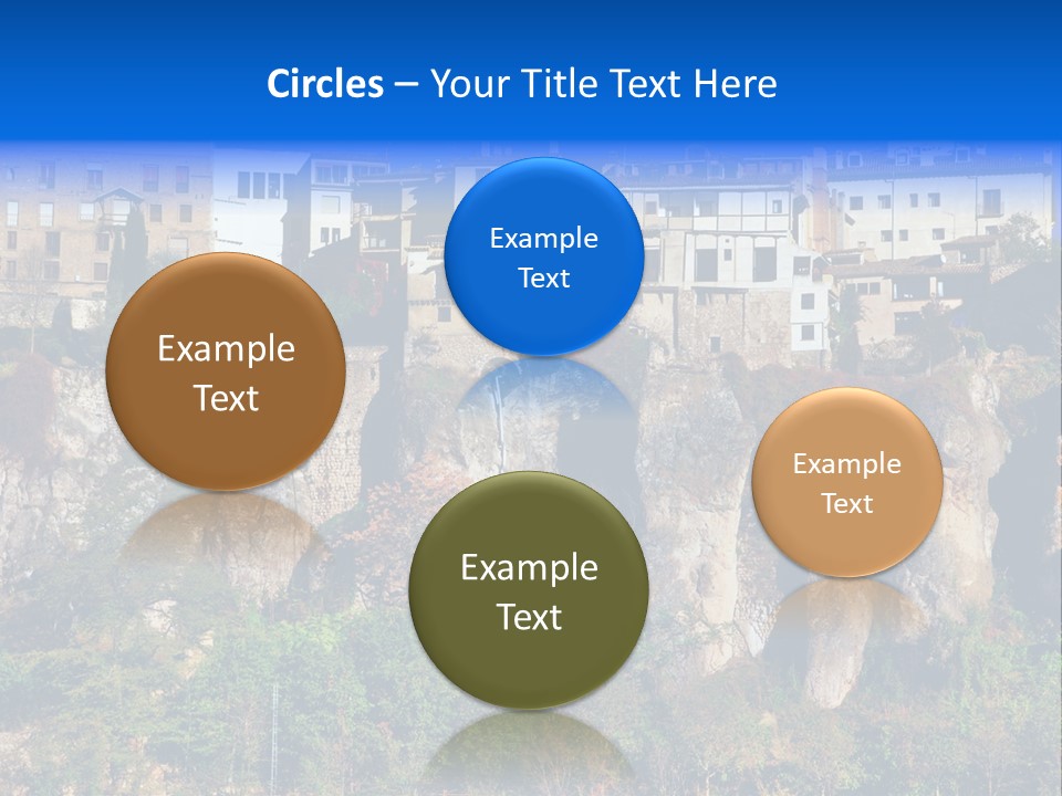 Panoramic Monument Landscape PowerPoint Template