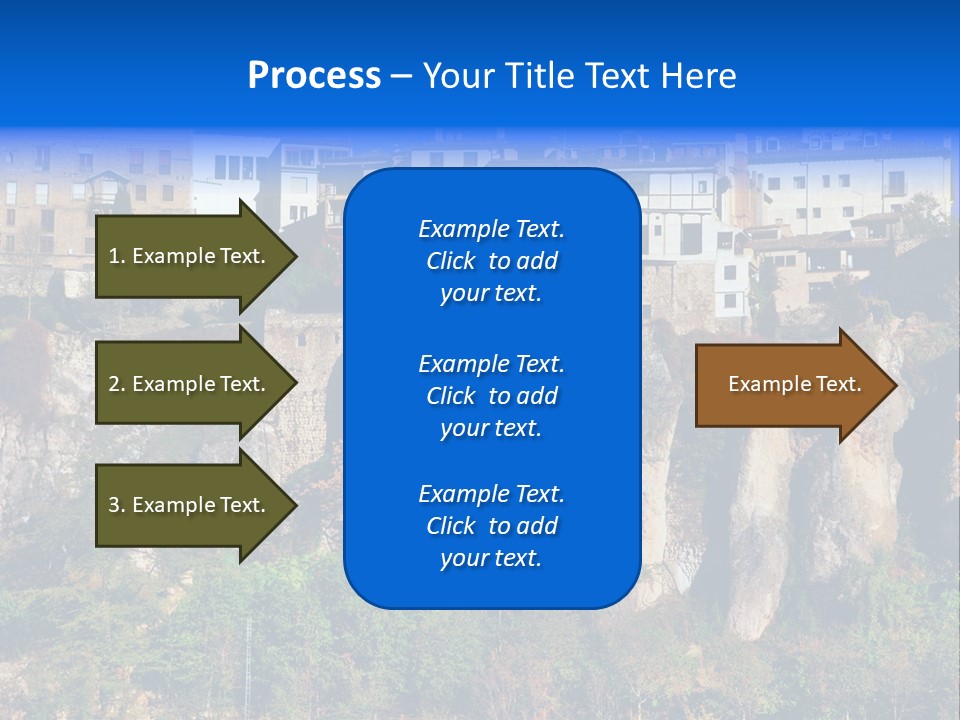 Panoramic Monument Landscape PowerPoint Template