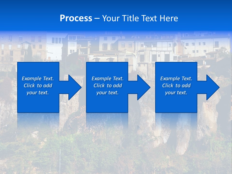 Panoramic Monument Landscape PowerPoint Template