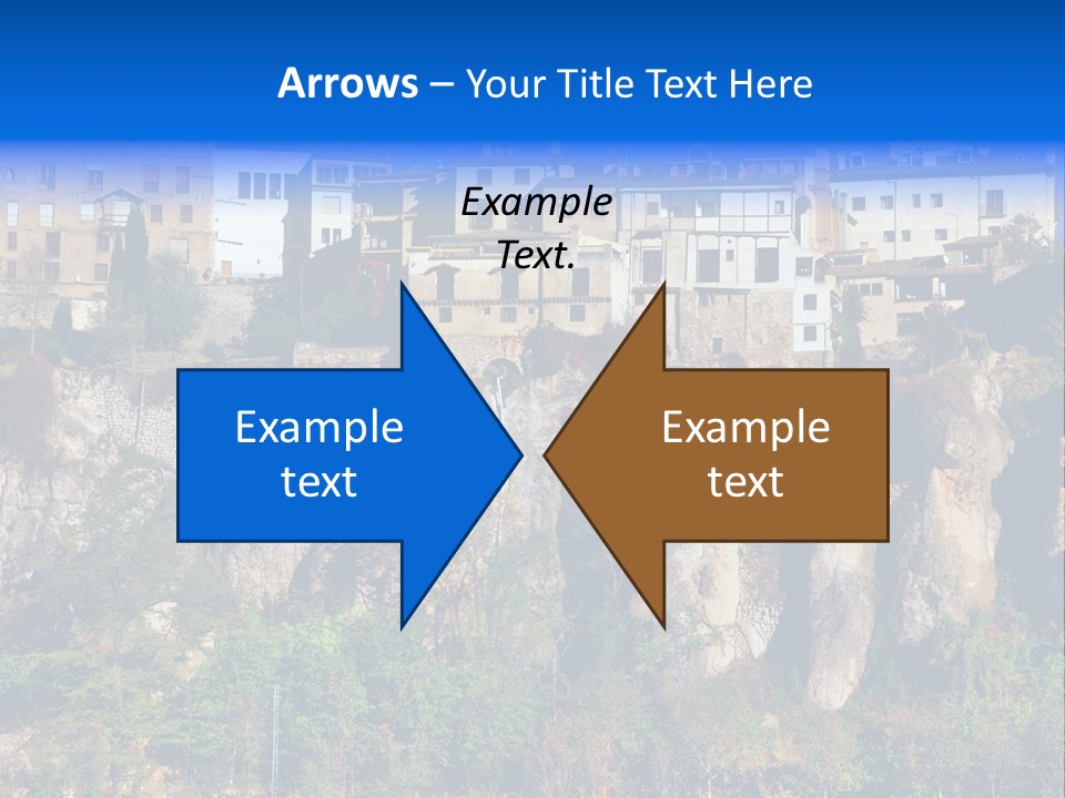 Panoramic Monument Landscape PowerPoint Template