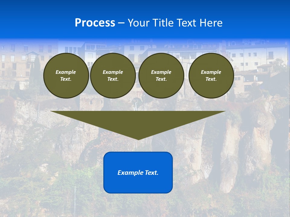 Panoramic Monument Landscape PowerPoint Template