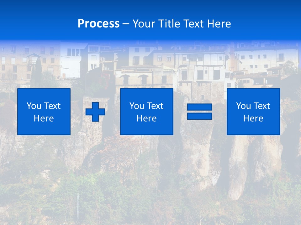 Panoramic Monument Landscape PowerPoint Template