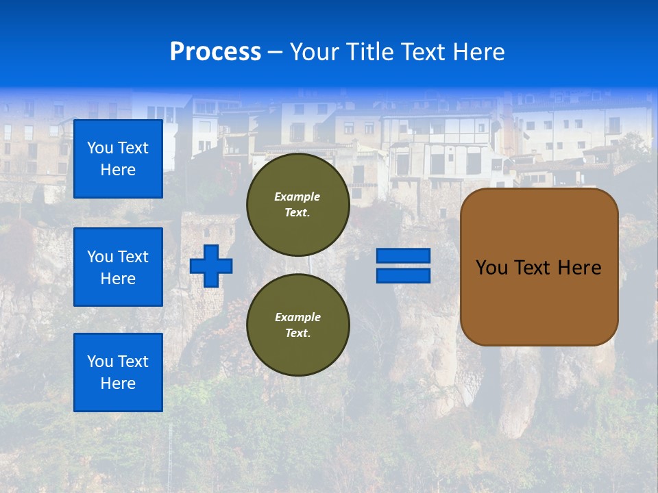 Panoramic Monument Landscape PowerPoint Template