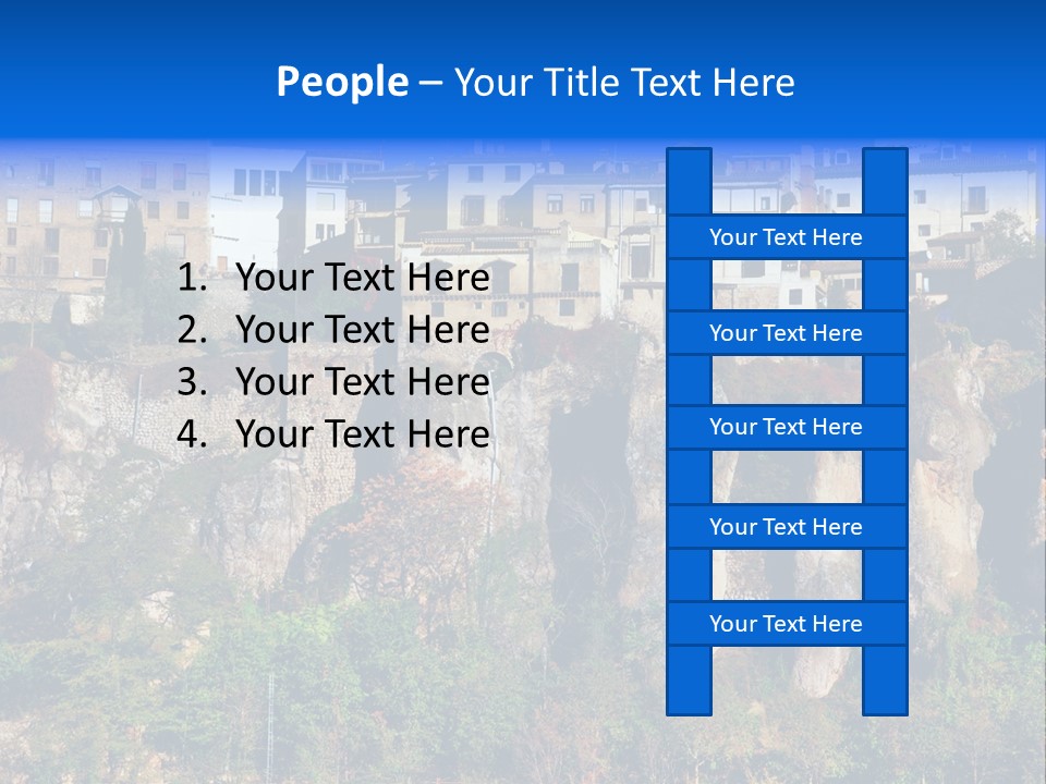 Panoramic Monument Landscape PowerPoint Template