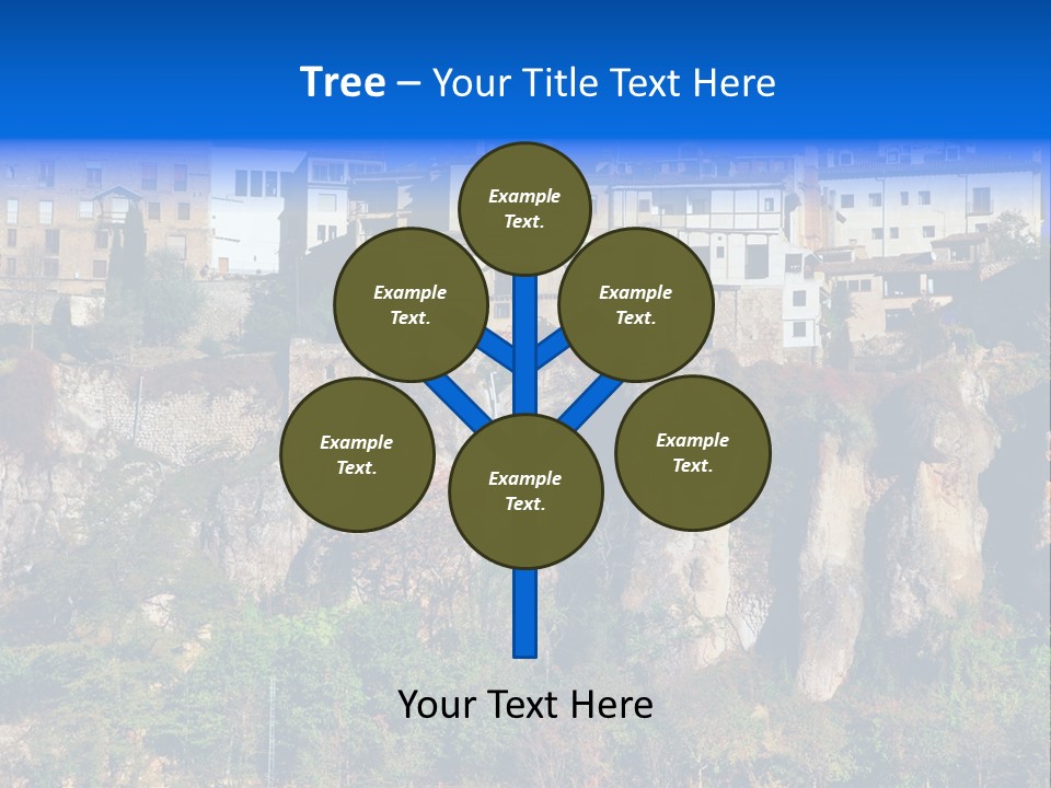 Panoramic Monument Landscape PowerPoint Template