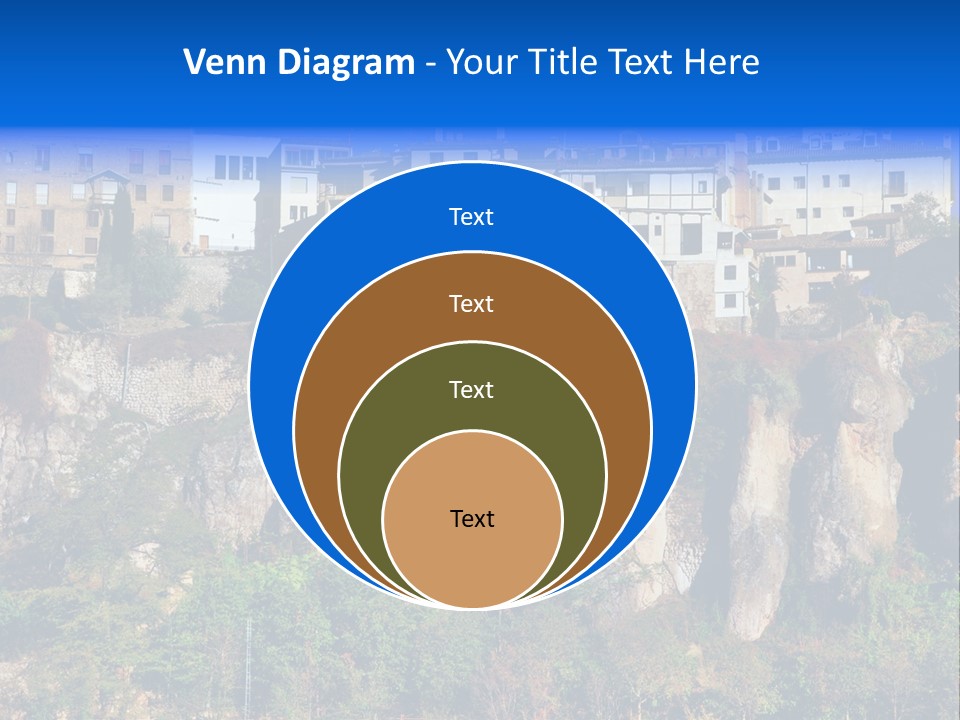 Panoramic Monument Landscape PowerPoint Template