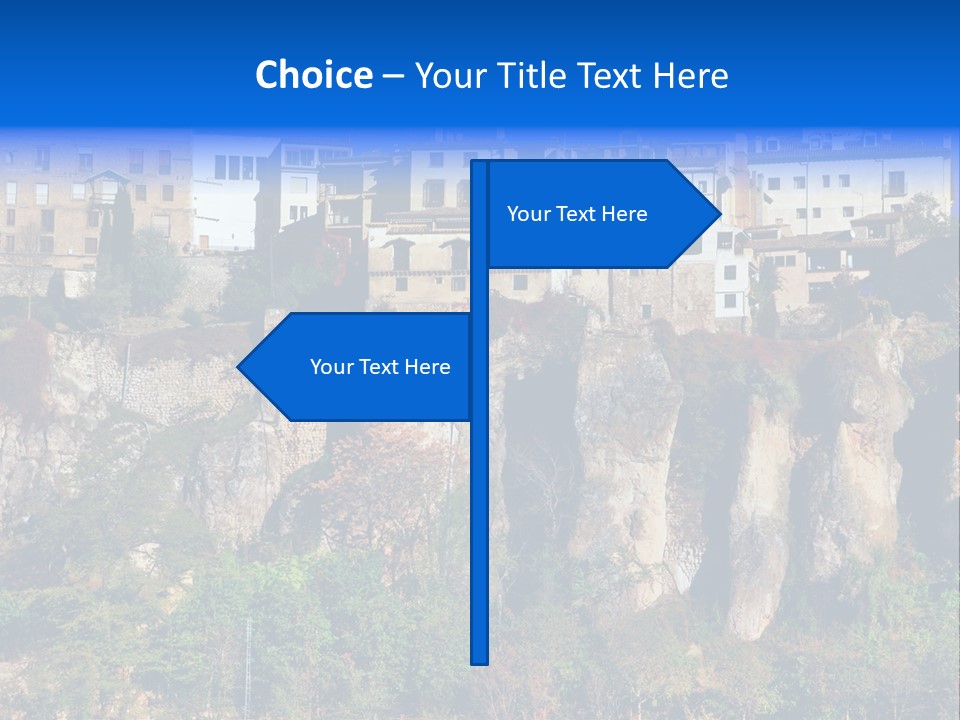 Panoramic Monument Landscape PowerPoint Template