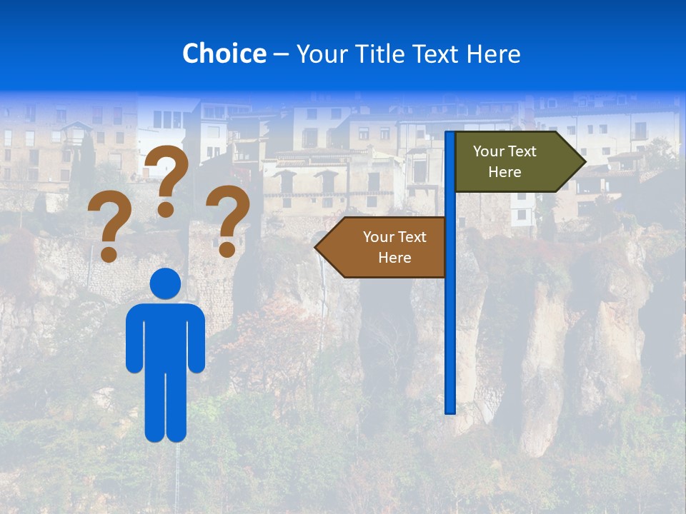 Panoramic Monument Landscape PowerPoint Template