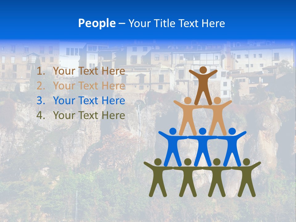 Panoramic Monument Landscape PowerPoint Template