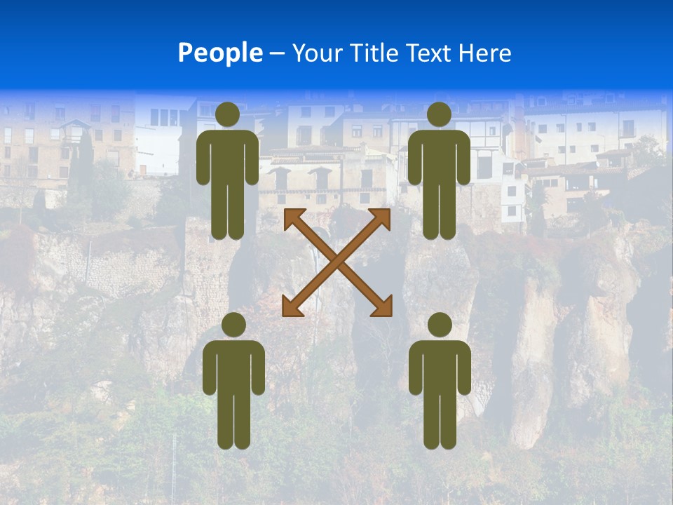 Panoramic Monument Landscape PowerPoint Template