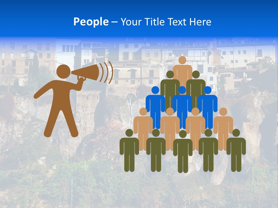 Panoramic Monument Landscape PowerPoint Template