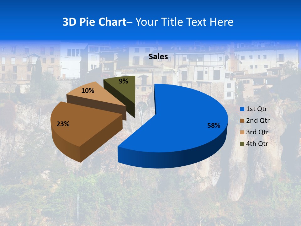 Panoramic Monument Landscape PowerPoint Template