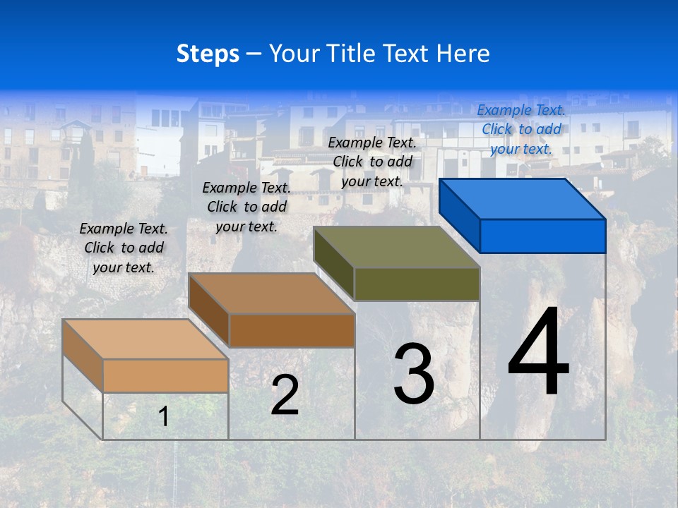 Panoramic Monument Landscape PowerPoint Template