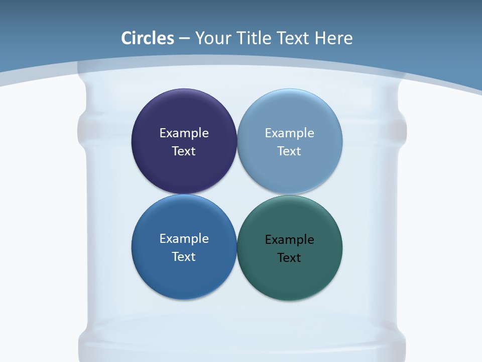 Eating Gallon Refreshment PowerPoint Template