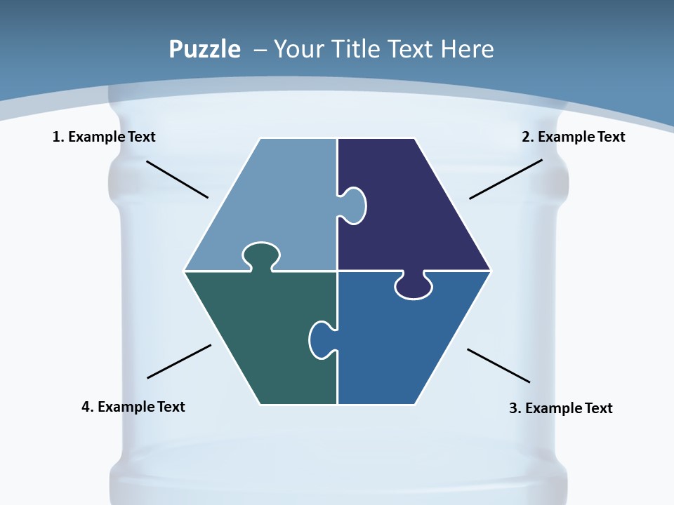 Eating Gallon Refreshment PowerPoint Template