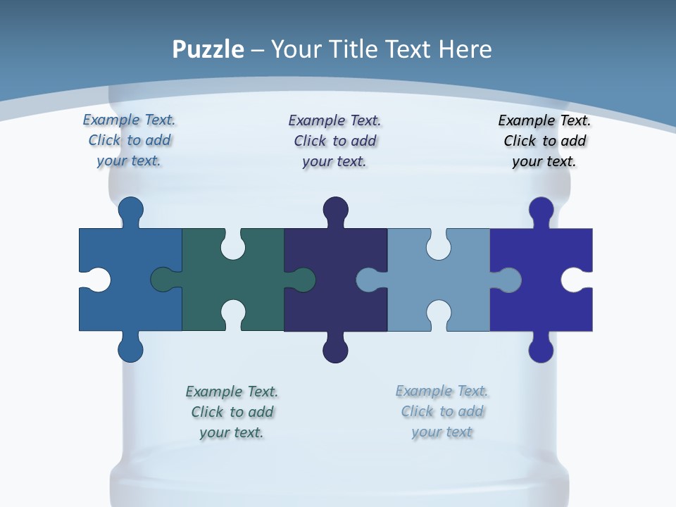 Eating Gallon Refreshment PowerPoint Template