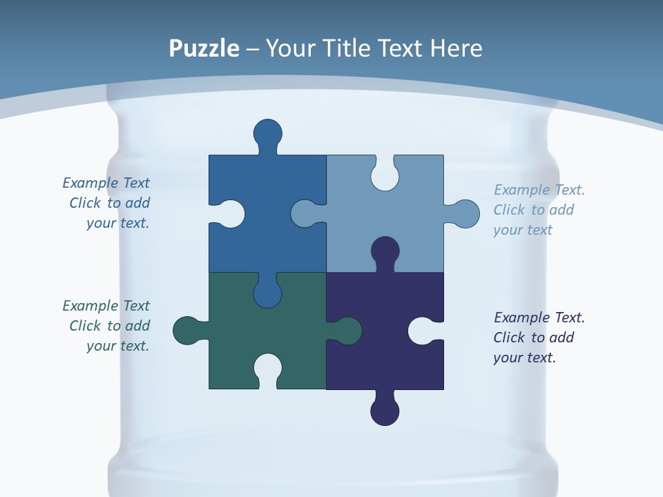 Eating Gallon Refreshment PowerPoint Template