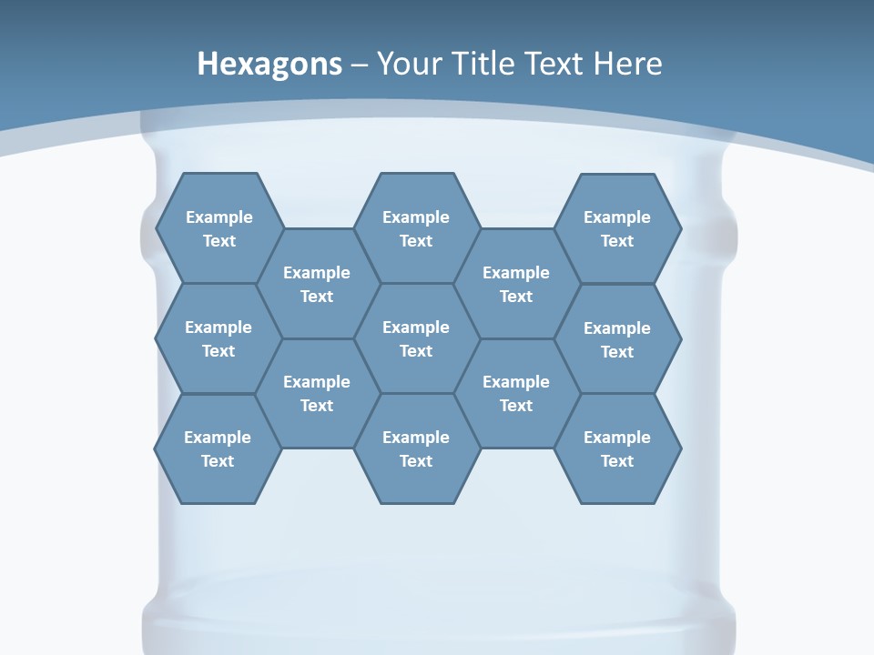 Eating Gallon Refreshment PowerPoint Template