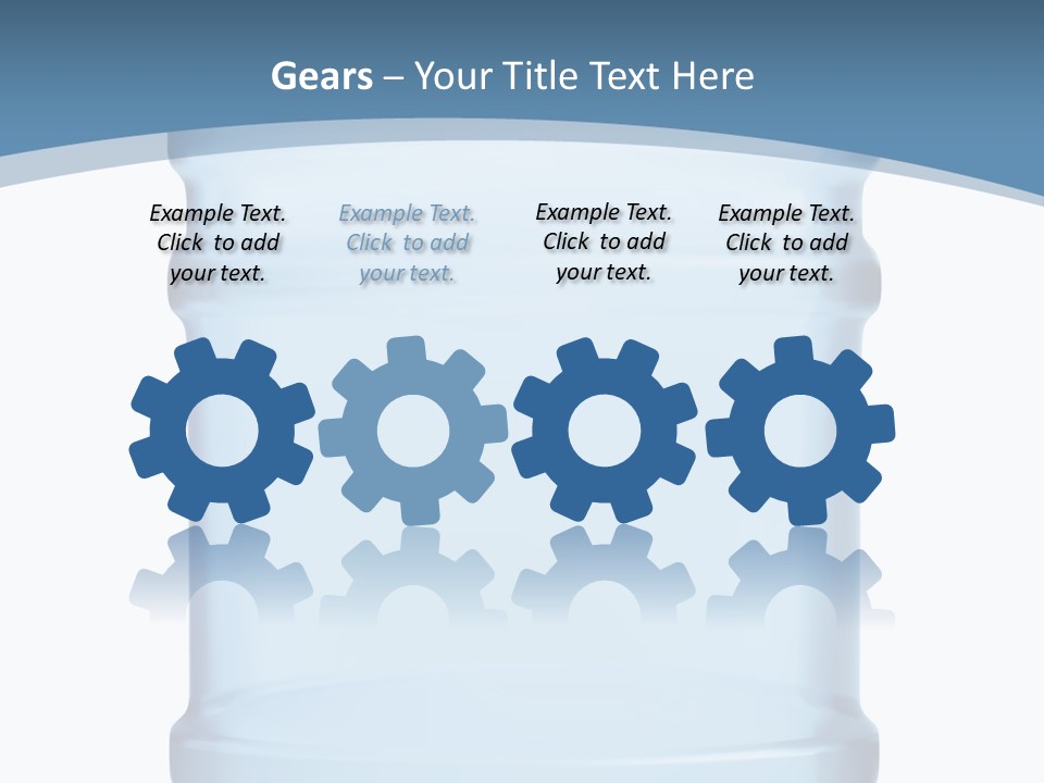 Eating Gallon Refreshment PowerPoint Template