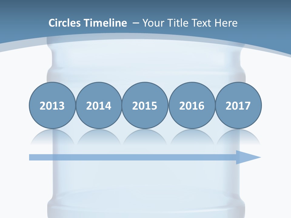 Eating Gallon Refreshment PowerPoint Template