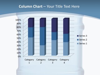 Eating Gallon Refreshment PowerPoint Template