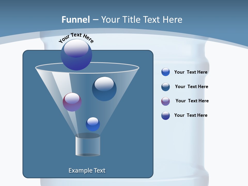 Eating Gallon Refreshment PowerPoint Template