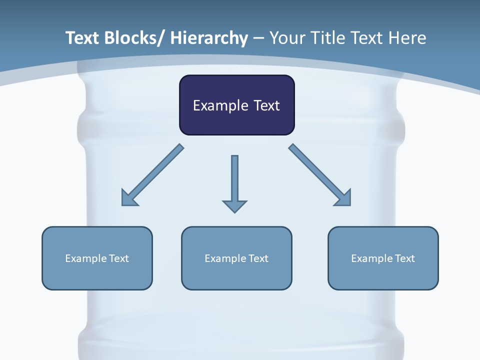 Eating Gallon Refreshment PowerPoint Template