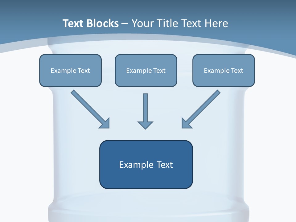 Eating Gallon Refreshment PowerPoint Template