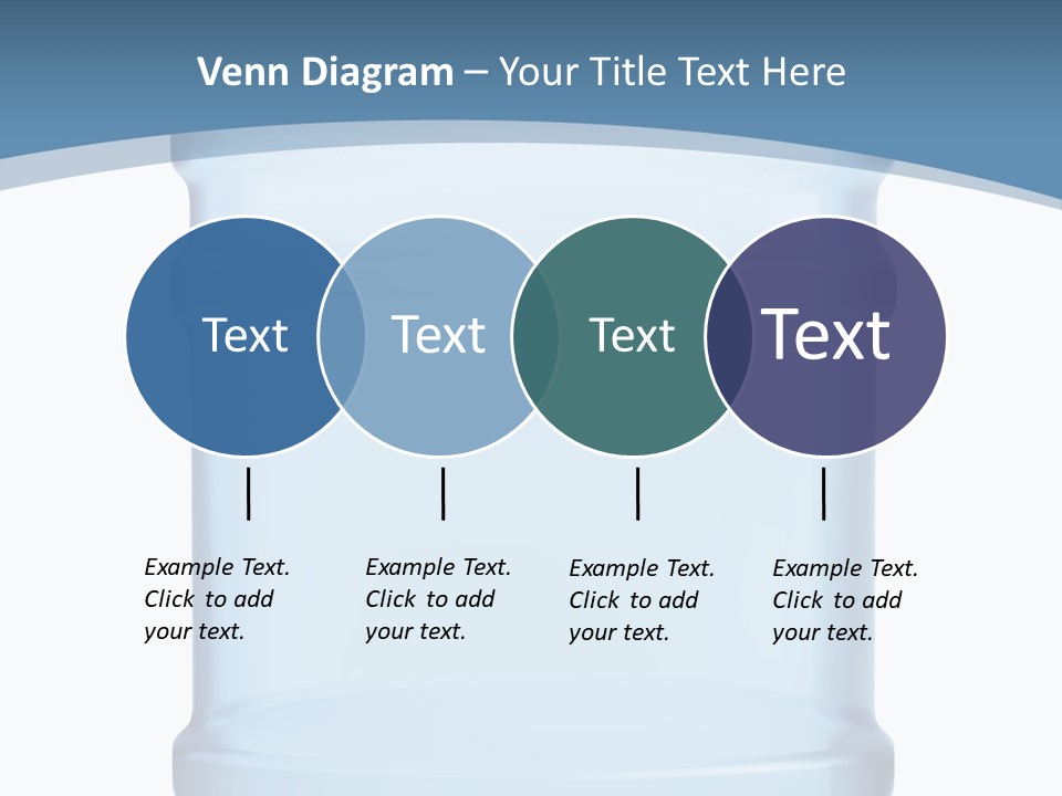 Eating Gallon Refreshment PowerPoint Template