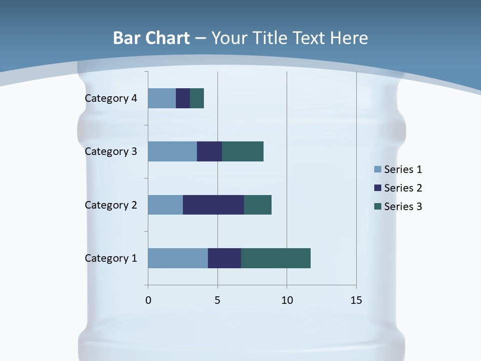 Eating Gallon Refreshment PowerPoint Template