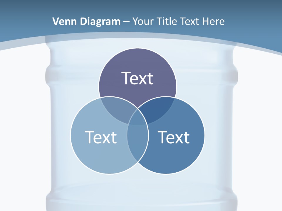 Eating Gallon Refreshment PowerPoint Template