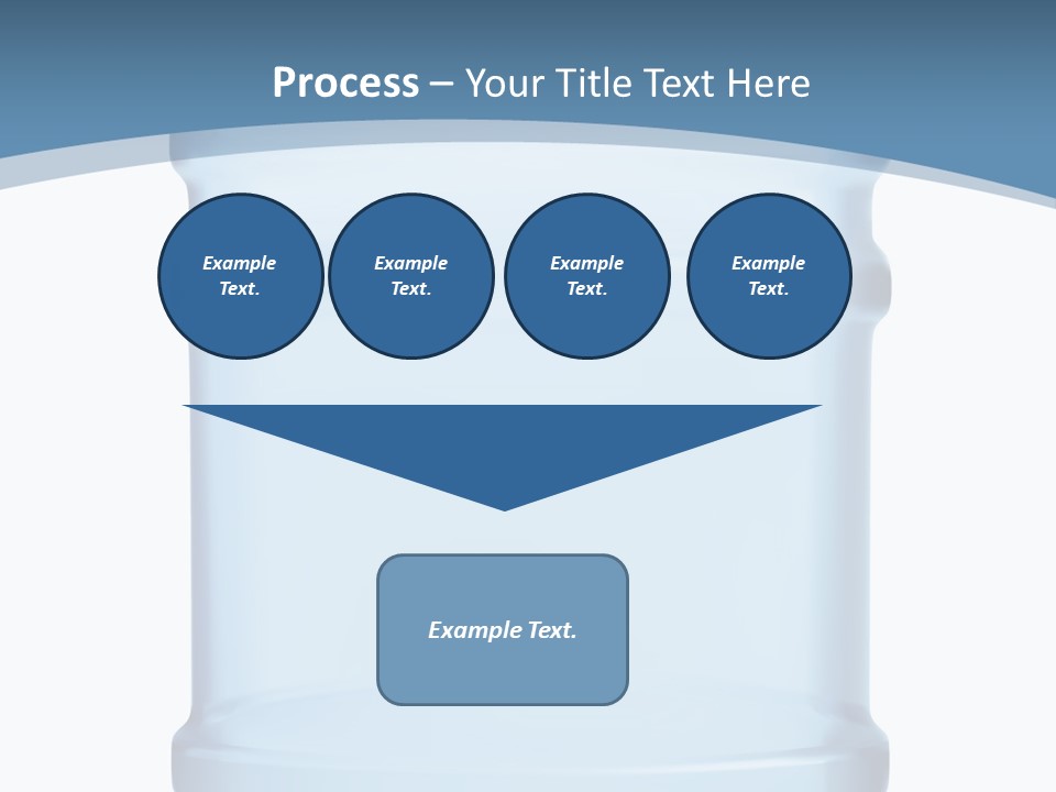Eating Gallon Refreshment PowerPoint Template