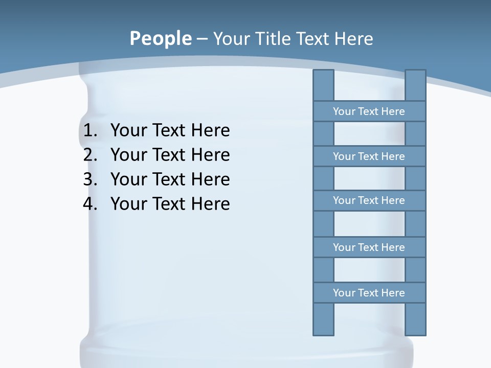 Eating Gallon Refreshment PowerPoint Template
