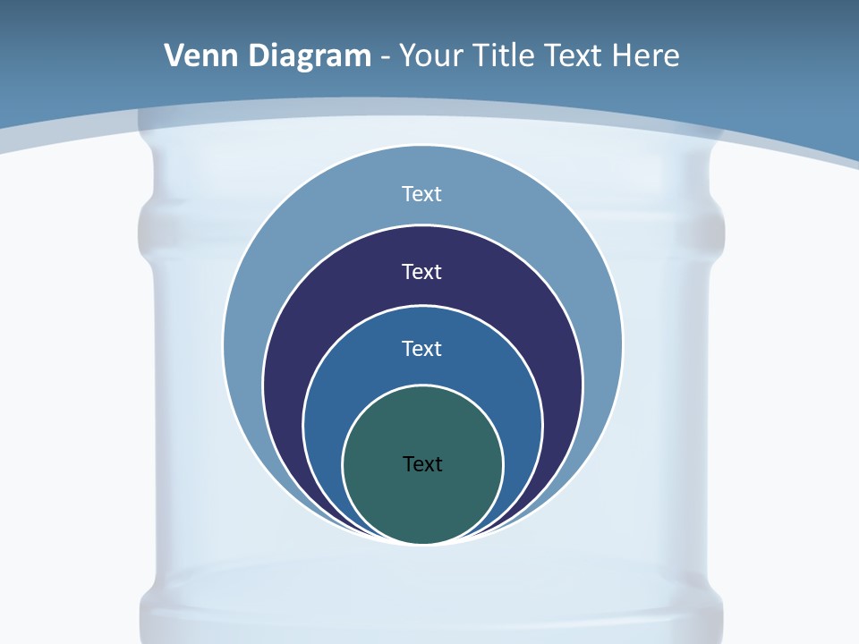 Eating Gallon Refreshment PowerPoint Template