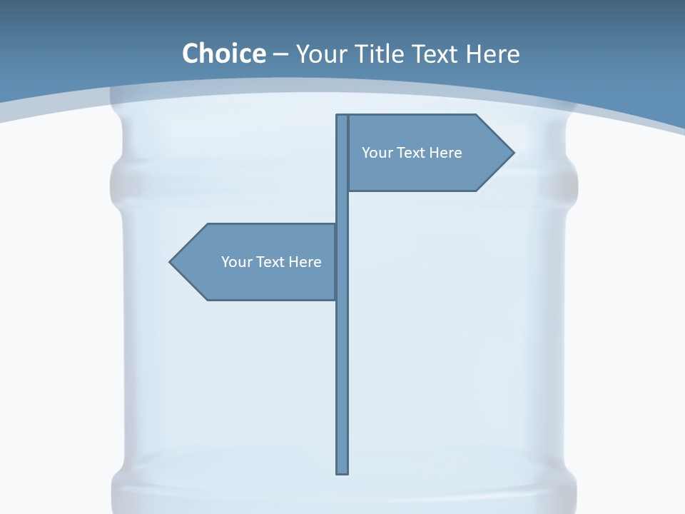 Eating Gallon Refreshment PowerPoint Template