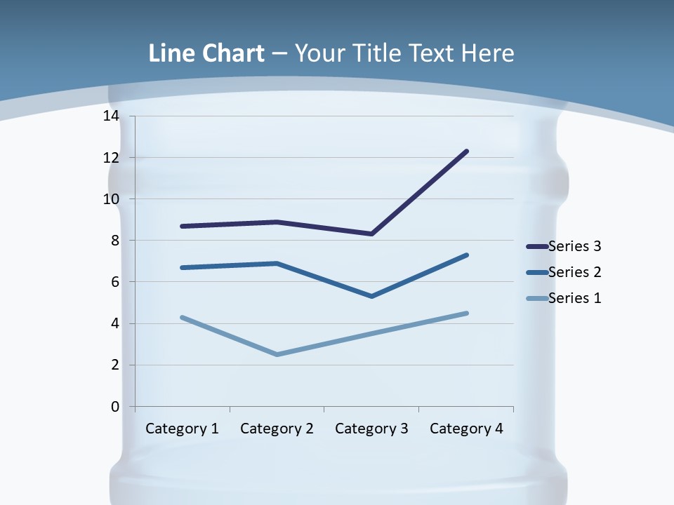Eating Gallon Refreshment PowerPoint Template