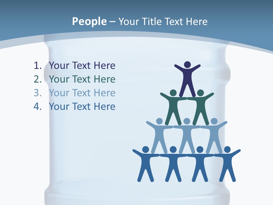 Eating Gallon Refreshment PowerPoint Template