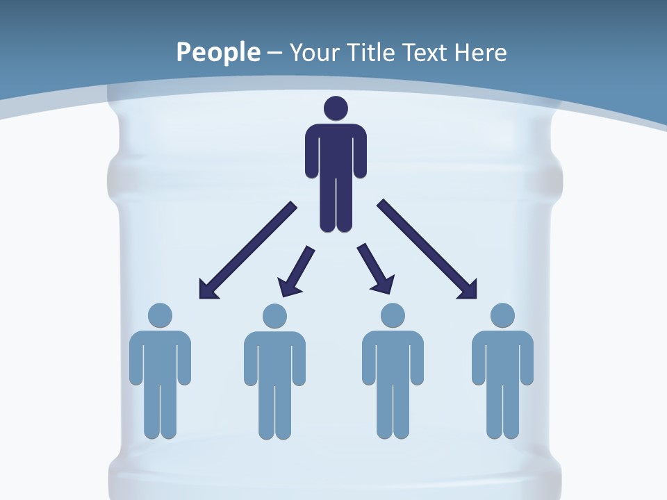 Eating Gallon Refreshment PowerPoint Template