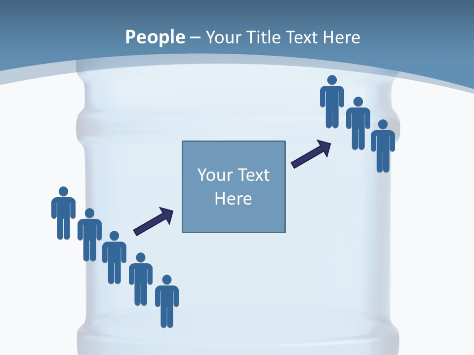 Eating Gallon Refreshment PowerPoint Template