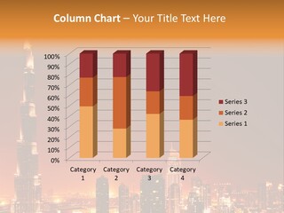 Orange Middle Uae PowerPoint Template