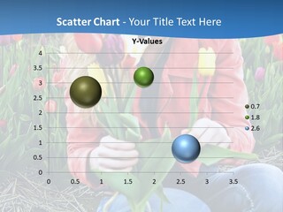 Female Field Plant PowerPoint Template