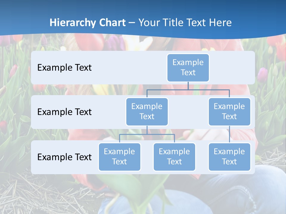 Female Field Plant PowerPoint Template