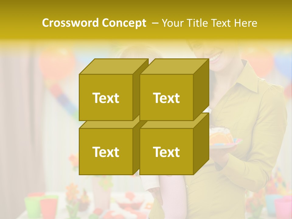 Event Mama Decoration PowerPoint Template