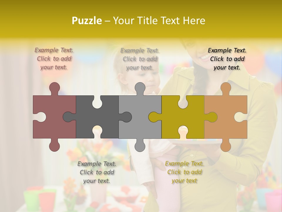 Event Mama Decoration PowerPoint Template